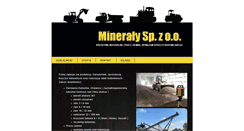 Desktop Screenshot of mineraly.com